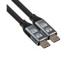 Кабель для зарядки EXEGATE Type-C - Type-C EX-CCP-USB3,2-CMCM-1,0 EX298762RUS